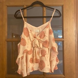 Pretty “Storia” Blouse with Cold Shoulder Detail